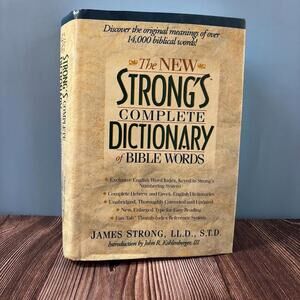 New Strong's Complete Dictionary of Bible Words by James Strong (1996,...♋